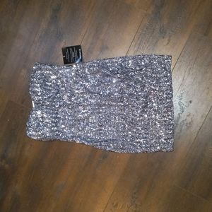 Sequin mini dress